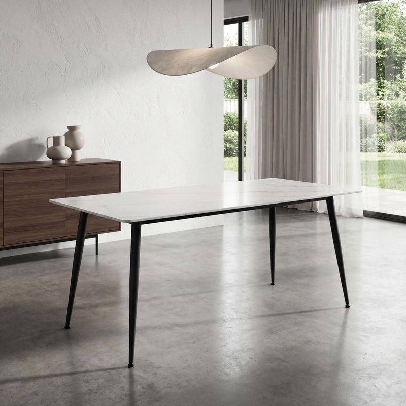 Monaco 1.6m Grey Dining Table