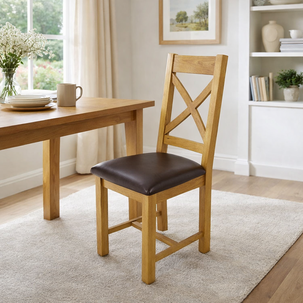 Torino Cross Back Chair