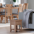 Arlyn Natural Oak Lamp Table