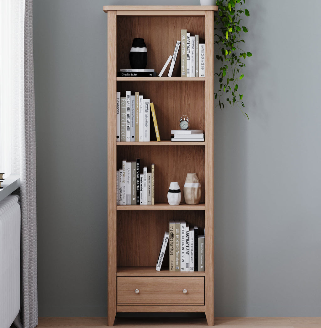 Arlyn Natural Oak Large Bookcase