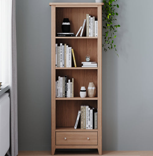 Arlyn Natural Oak Large Bookcase