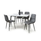 Monaco 1.6m Grey Dining Table