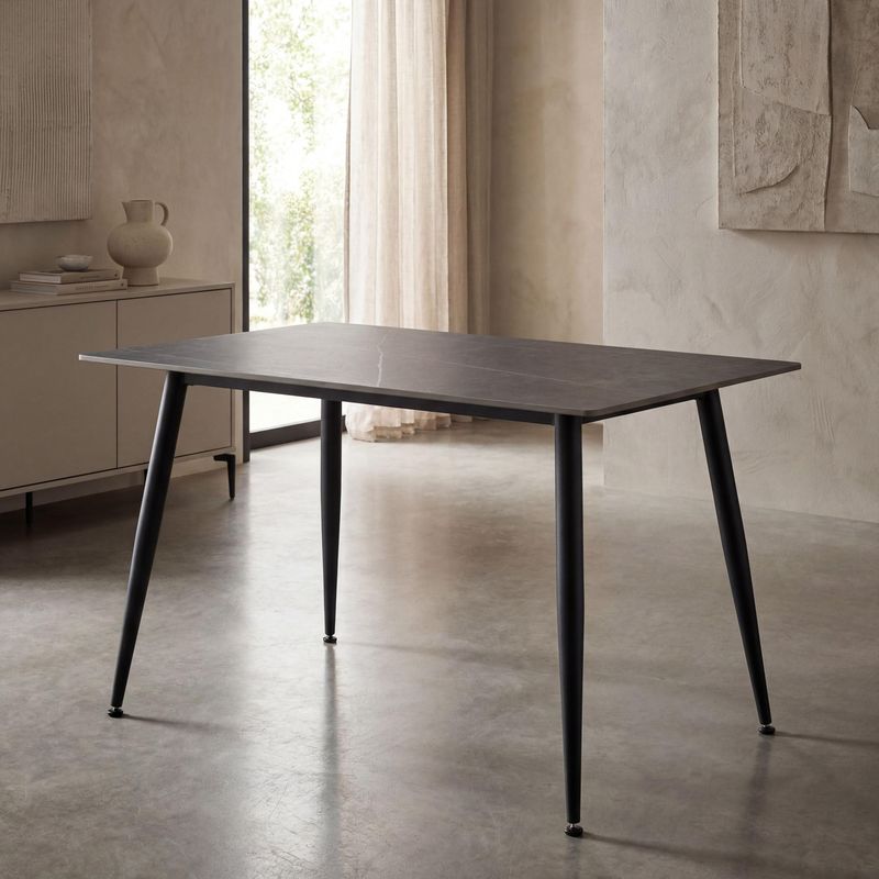 Monaco 1.2m Grey Dining Table