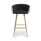 Volero Textured Effect Cream Bar Stool