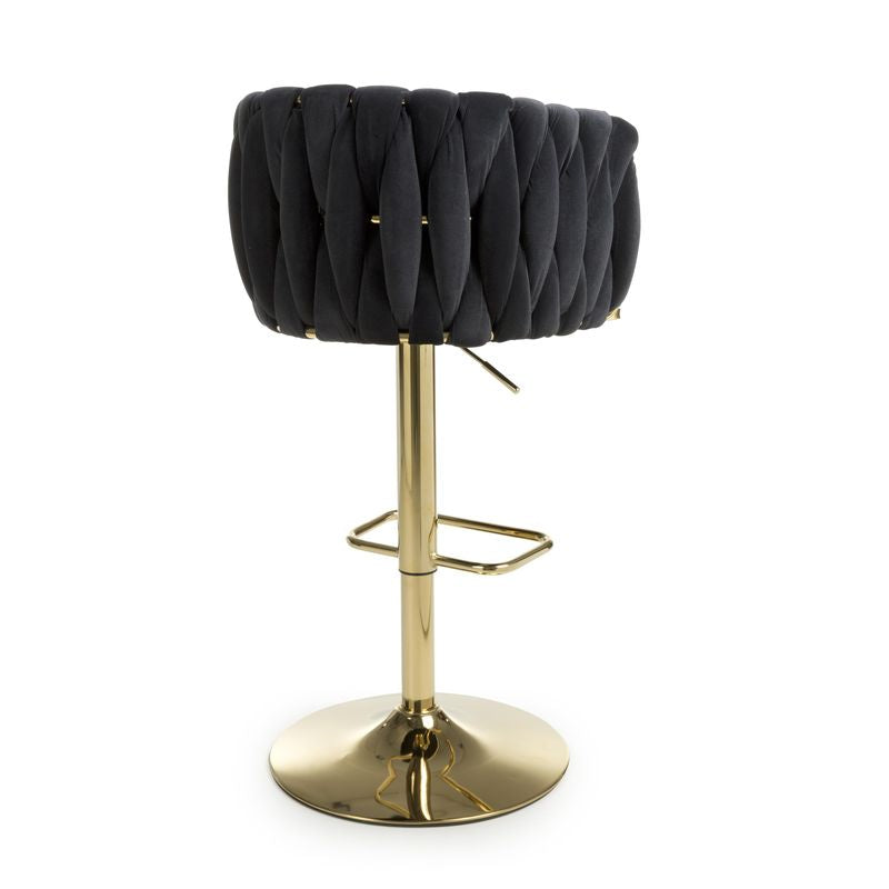 Bellaire Textured Effect Cream Bar Stool