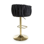 Bellaire Textured Effect Cream Bar Stool