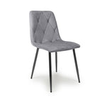 Vernon Brushed Velvet Blue Dining Chair