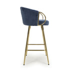 Volero Textured Effect Cream Bar Stool