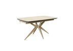 Naples Travertine Style Extending Dining Table