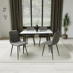 Monaco 1.6m Grey Dining Table