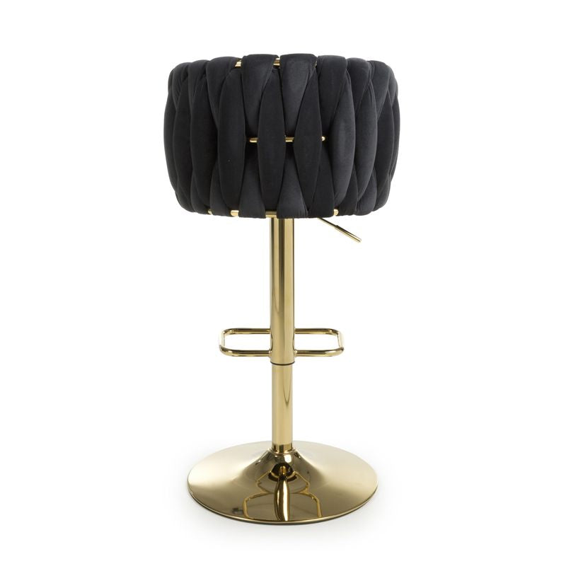 Bellaire Textured Effect Cream Bar Stool